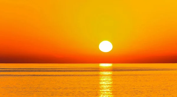 Friedlicher Sonnenuntergang Arabischen Meer Natur Des Oman — Stockfoto