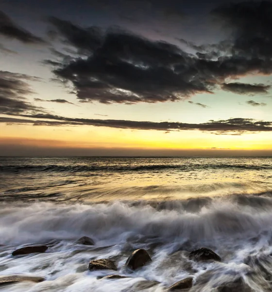 Beautiful Sunset Beach Taiwan — Stock Photo, Image