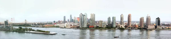 Vista Panorâmica East River Partir Edifício Das Nações Unidas — Fotografia de Stock