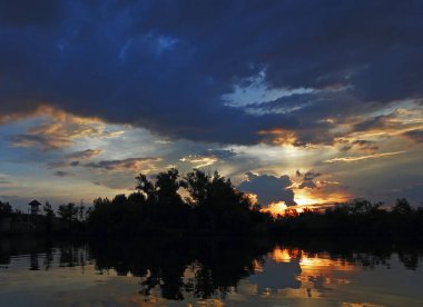 Kazakistan 'da güzel doğa manzaraları