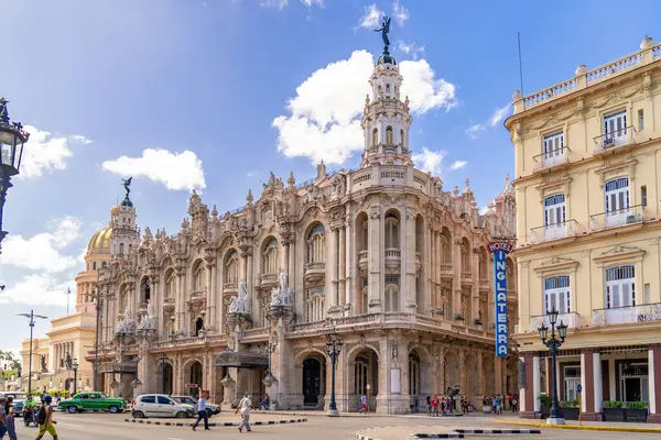 Stora Teatern Havanna Resor — Stockfoto