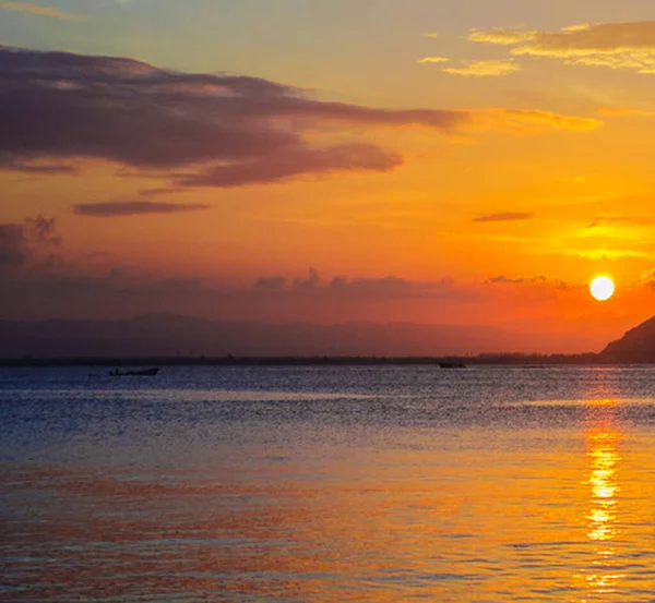 Peaceful Caribbean Sea Scene Evening Jamaica — Stock Photo, Image