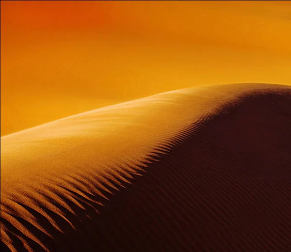 Vacker Naturscen Med Sanddyner Libyen — Stockfoto