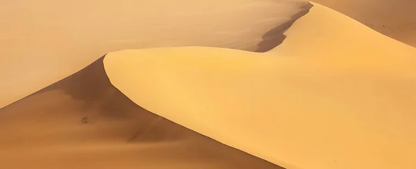 Beautiful Natural Scene Sand Dunes Libya — Stock Photo, Image
