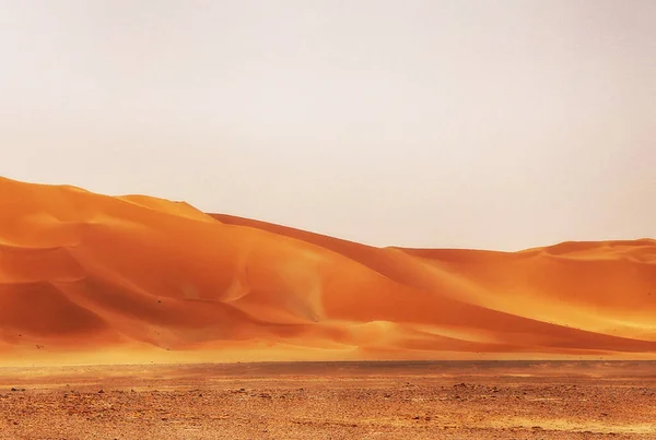 Красива Природна Сцена Піщаними Дюнами Лівії — стокове фото