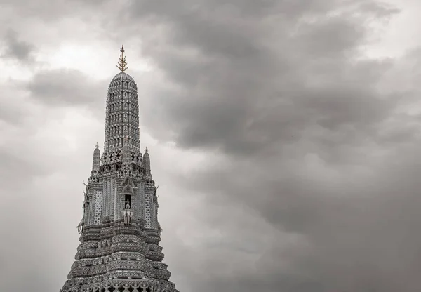 Wat Arun Ratchawararam Ratchawaramahawihan Temple Dawn Bangkok Temple Thonburi West — Foto Stock