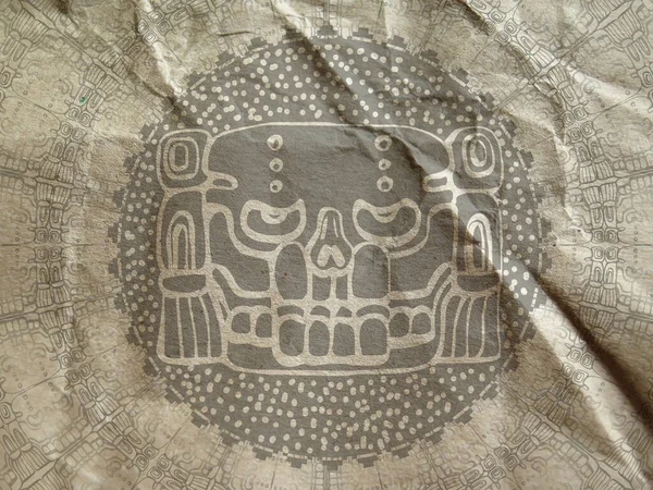 Abstrakcyjne Tło Starożytna Sztuka Inka — Zdjęcie stockowe