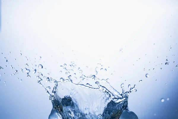 Frischwasser Spritzt Abstrakten Hintergrund — Stockfoto