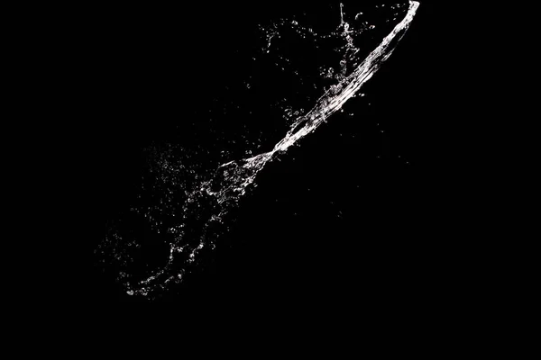 水のスプラッシュ 抽象的な創造的背景 — ストック写真