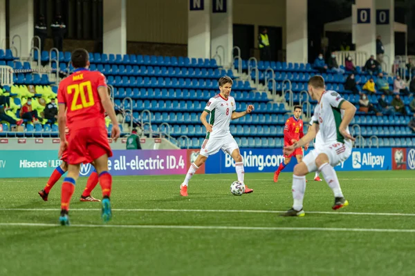 Nagy Hun Andorra Nın Macaristan Karşı Oynadığı 2022 Dünya Kupası — Stok fotoğraf
