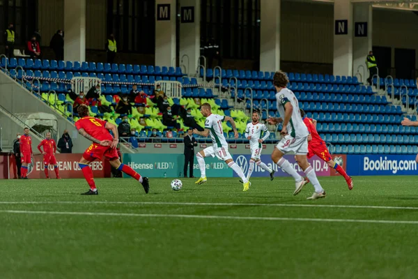 Varga Hun Action Qatar 2022 World Cup Qualifying Match Andorra — Stock Photo, Image