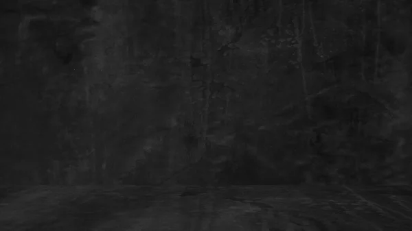 Старый Черный Фон Глиняная Фактура Тёмные Обои Доска Доска Бетон — стоковое фото