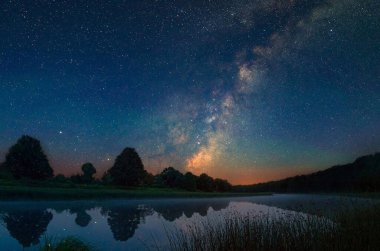 Beyaz Rusya Arka plan için güzel doğal manzara