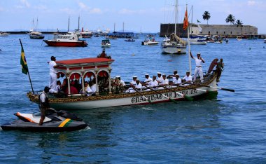 Todos Santos Körfezi 'nde deniz alayı.