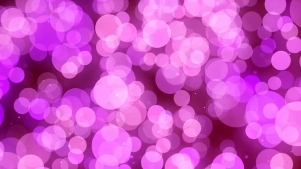 Festive Bokeh Pink Abstract Motion Background Rendering — Stock Photo, Image