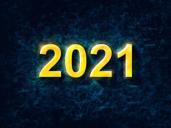 Happy New Year Design 2021 — Zdjęcie stockowe