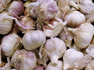 Sarımsaklı sebze arka plan görüntüsü 