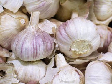 Sarımsaklı sebze arka plan görüntüsü 