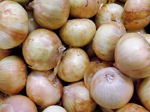 White Onions Close View — Stock Photo, Image