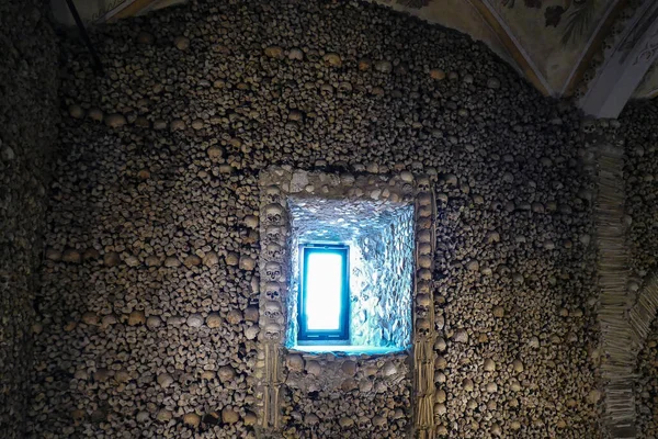 Portugal Detail Der Kapelle Der Knochen Evora — Stockfoto