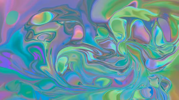 Abstract Neon Veelkleurige Vloeibare Achtergrond — Stockfoto