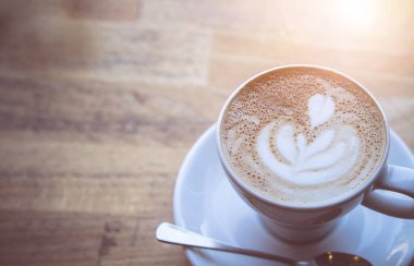 taze yapılmış kahve yakın çekim