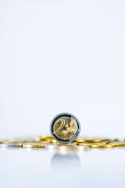 Euromunten Munt Van Europese Unie — Stockfoto