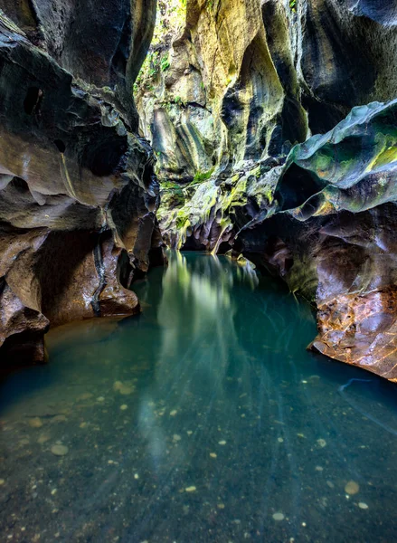 Beautiful Hidden Canyon Bali — Stock Photo, Image
