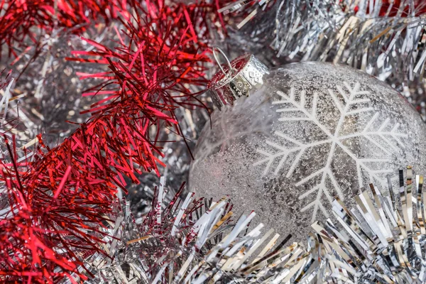 Decoração Natal Colorida Férias Inverno Fundo Sazonal — Fotografia de Stock