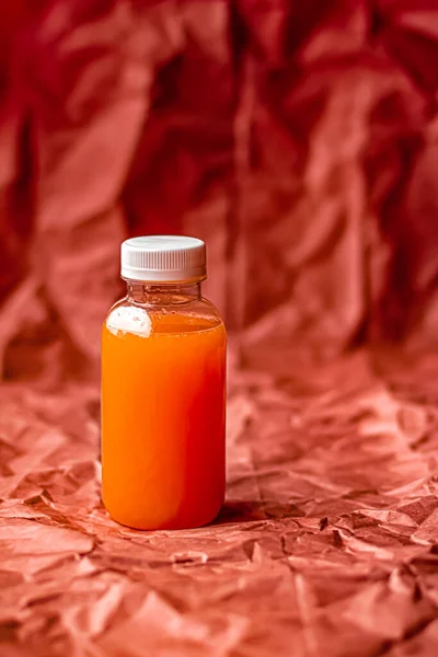 Fresh Grapefruit Juice Eco Friendly Recyclable Plastic Bottle Packaging Healthy — Stock fotografie