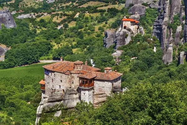 Monasterios Rousanou Nikolaos Meteora Grecia — Foto de Stock
