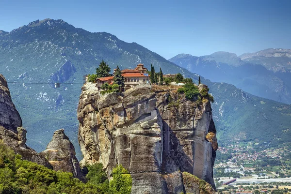 Klooster Van Heilige Drie Eenheid Meteora Griekenland — Stockfoto