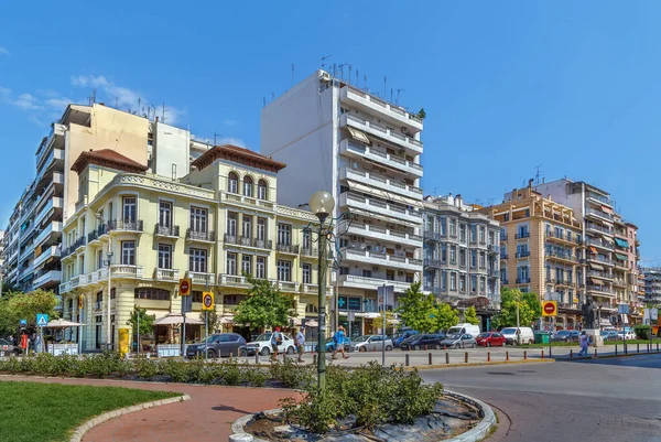 Street Thessaloniki Greece — Stock Photo, Image
