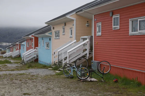 Nanortalik Uma Pequena Cidade Groenlândia Sua Beleza Selvagem Intocada Não — Fotografia de Stock