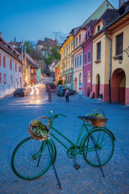 Sighisoara'daki Hisar Meydanı