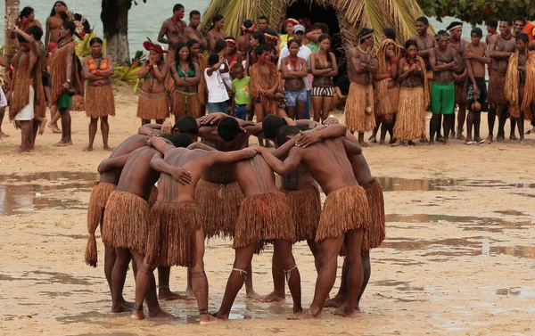 Pataxos Indians Bahia — Stock Photo, Image
