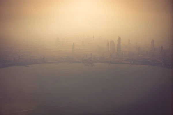 Panorama Aereo Kuwait City — Foto Stock