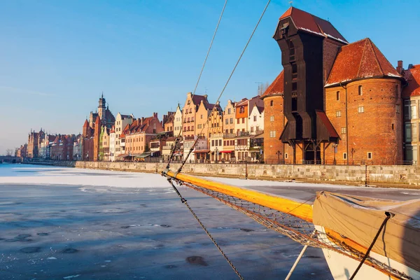 Historic Crane Gdansk — Stock Photo, Image