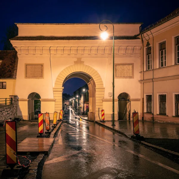 Πύλη Schei Στο Brasov — Φωτογραφία Αρχείου