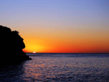 Gün batımında deniz manzarası, Saint Vincent ve Grenadines resimleri 