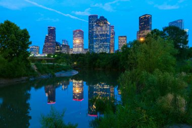 Houston Panoraması, manzaralı manzara