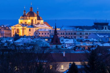 Olomouc bölgesinin panoraması 