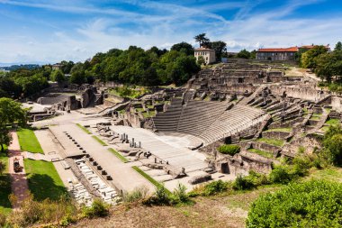 Lyon Roma Tiyatrosu kalıntıları