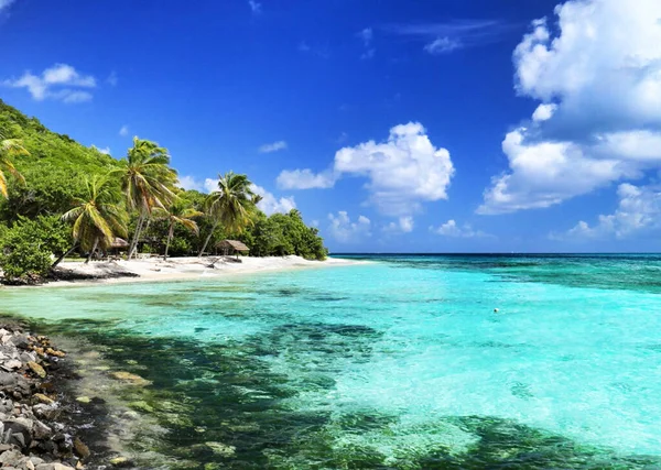 Tengeri Kilátás Szent Vincent Grenadine Szigetek Képek — Stock Fotó