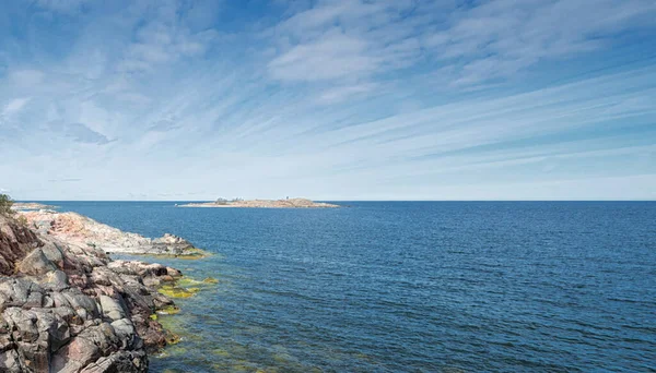 Picturesque rocky seaside scenery, Sweden