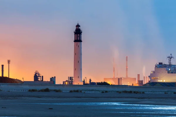 Dunkirk Risban Deniz Feneri — Stok fotoğraf