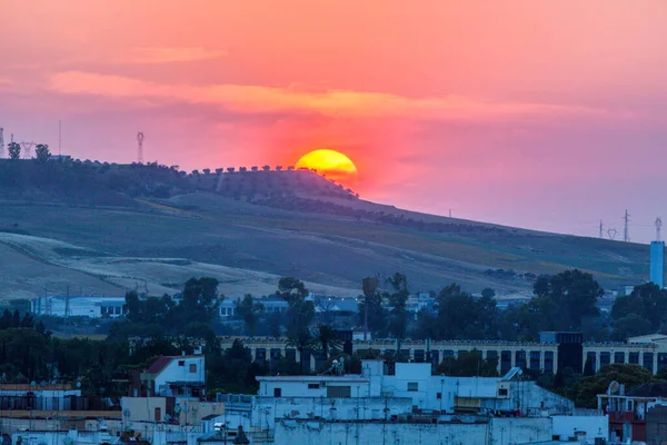Seville City Sunset — Stock Photo, Image