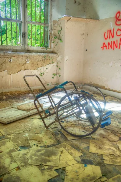 Remains Abandoned Hospital — Stock Photo, Image