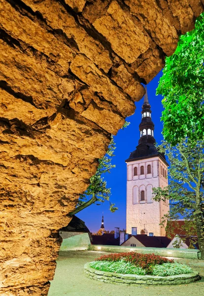 Kościół Świętego Mikołaja Tallin — Zdjęcie stockowe