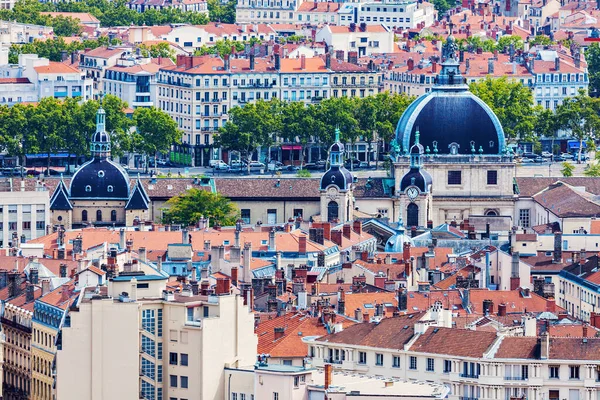 Dachy Lyonu — Zdjęcie stockowe